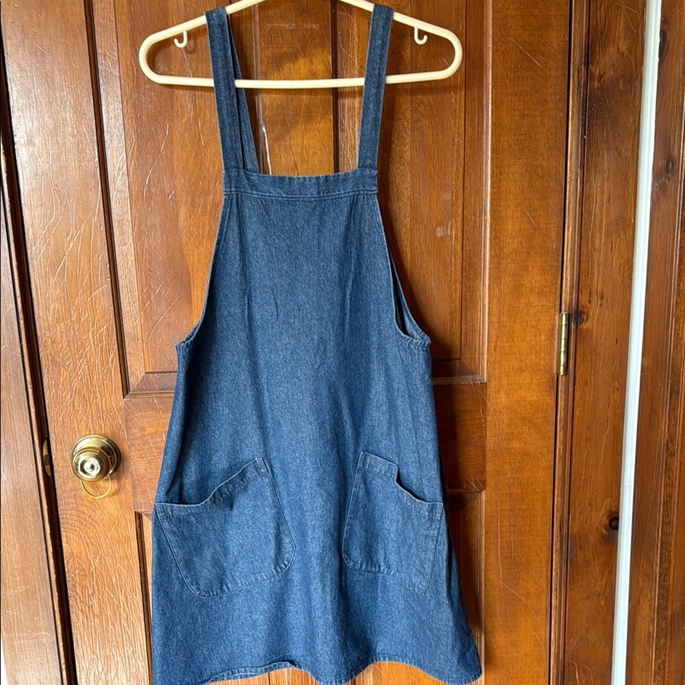 Denim Dress with Pockets